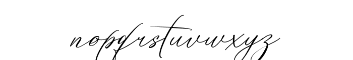 Konesta Calligraphy Font Reg Font LOWERCASE