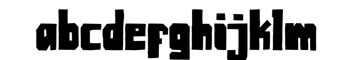 Kong Tycoon Font LOWERCASE
