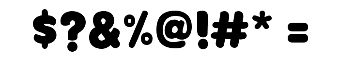 KoniBlack Font OTHER CHARS