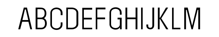 Kontesa Typeface ExtraLight Font LOWERCASE