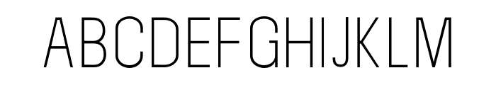 Kontesa Typeface Thin Font LOWERCASE