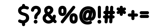 Kontrustive Rounded Black Font OTHER CHARS