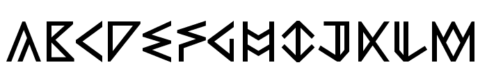 Konvix-Regular Font UPPERCASE