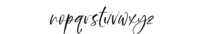 Koodrestta Italic Font LOWERCASE