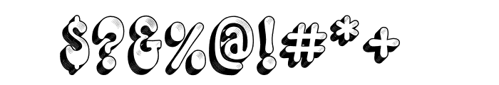 Koooky-Shadow Font OTHER CHARS