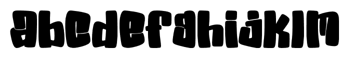 KooyoRegular Font LOWERCASE