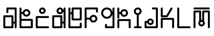 Korean Looks Font LOWERCASE
