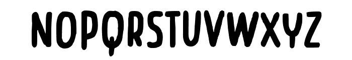 Korean Regular Font UPPERCASE