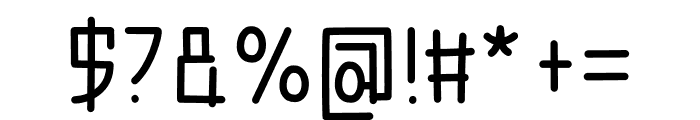 Koreanst Font OTHER CHARS