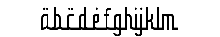 Korimmah-Regular Font LOWERCASE