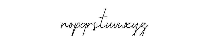 Kornelins Font LOWERCASE