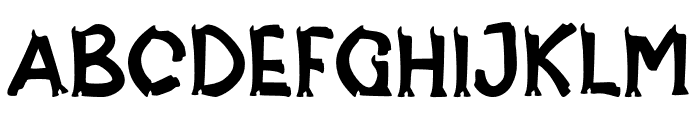 Kornets Font UPPERCASE