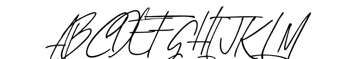 Kosakatta-Signature Font UPPERCASE