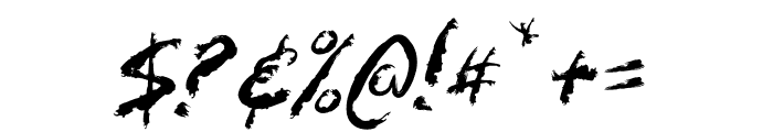 KosanMurah-Regular Font OTHER CHARS