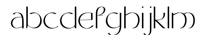 Koshy Font LOWERCASE