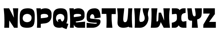 Kosnat Trunks Regular Font UPPERCASE