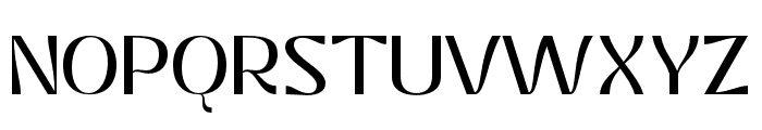 Kostania Medium Font UPPERCASE