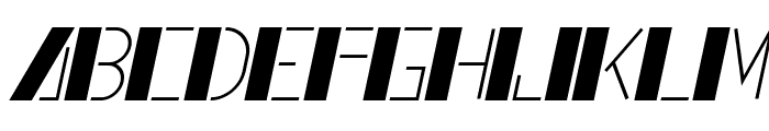 Koteka regular italic Font UPPERCASE