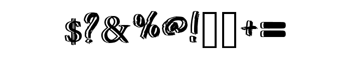 Kotobadua-DaubleTail Font OTHER CHARS