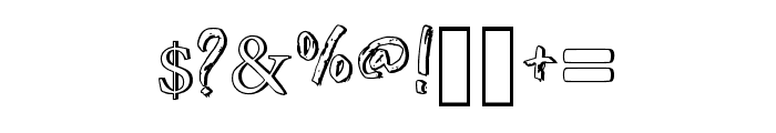 Kotobadua-Halfmoon Font OTHER CHARS