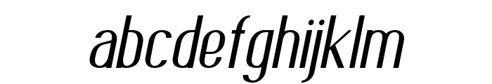 Kotta Oblique Font LOWERCASE