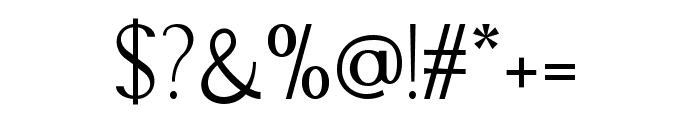 Kotta Regular Font OTHER CHARS