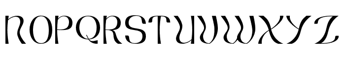 Koumon-Medium Font UPPERCASE