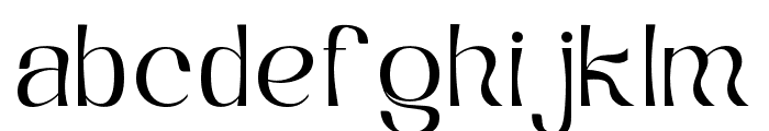 Koumon-Medium Font LOWERCASE