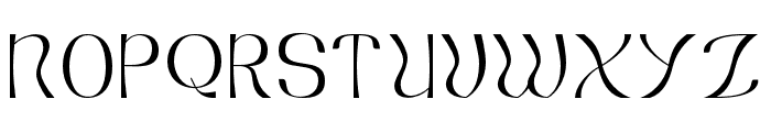 Koumon-Regular Font UPPERCASE