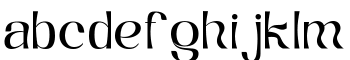 Koumon-SemiBold Font LOWERCASE