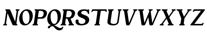 Kovanov Bold Italic Font UPPERCASE