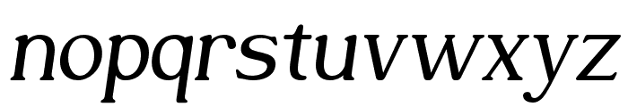 Kovanov-Italic Font LOWERCASE