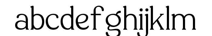 Kovanov-Light Font LOWERCASE