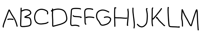 Kowhom Fu Font UPPERCASE