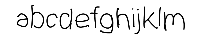 Kowhom Fu Font LOWERCASE