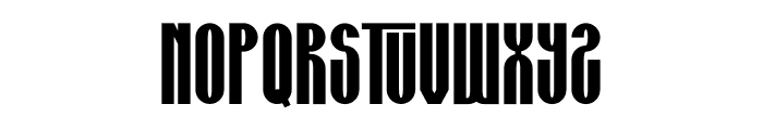 Koxturuk Font LOWERCASE