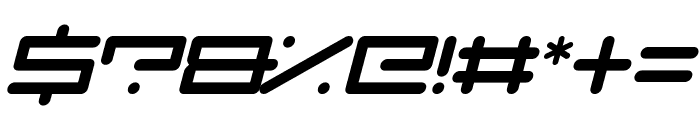 Kozmik Vibez Italic Font OTHER CHARS