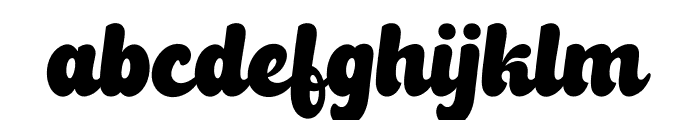 Krandish Font LOWERCASE