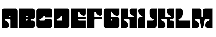 Kraruh Font UPPERCASE