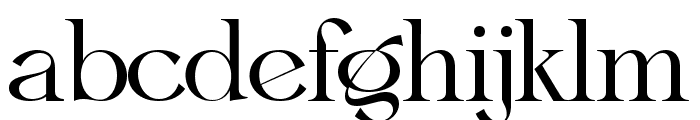 Kraton Font Regular Font LOWERCASE