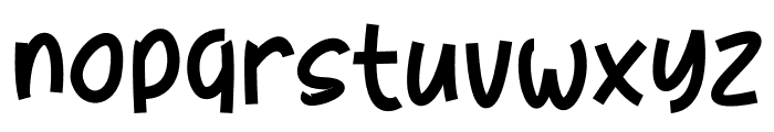 Krazy Time Font LOWERCASE