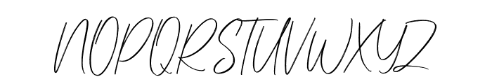Kristafly Font UPPERCASE