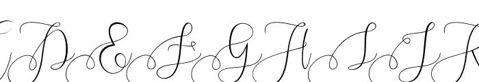 Kristallian Font UPPERCASE