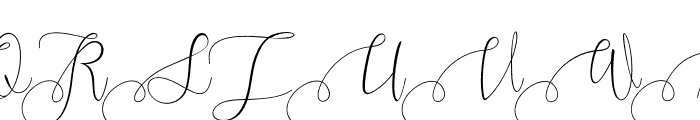 Kristallian Font UPPERCASE