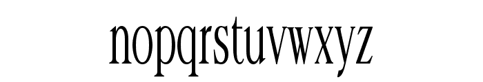 Kristas-Condensed Font LOWERCASE