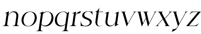 Kristas-Italic Font LOWERCASE