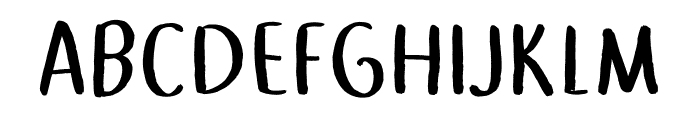 Kriwily with Ligature Font UPPERCASE