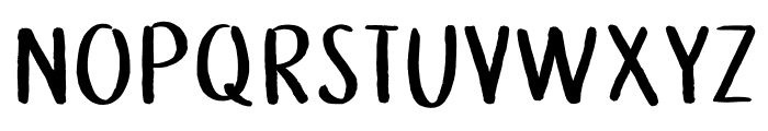Kriwily with Ligature Font UPPERCASE