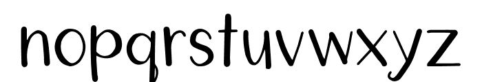 Krysti Font BP Regular Font LOWERCASE