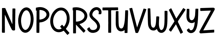 Ktty Gummy Regular Font LOWERCASE